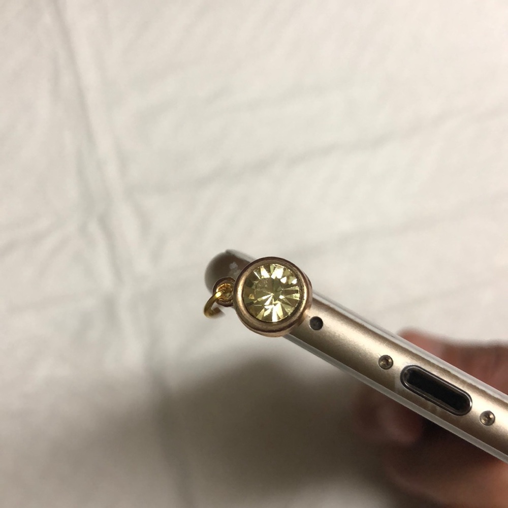 Bling smartphone antenna cover